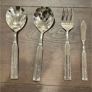 Towle Southwest Stainless Flatware Serving Spoons Fork Butter Knife Supreme 18/8